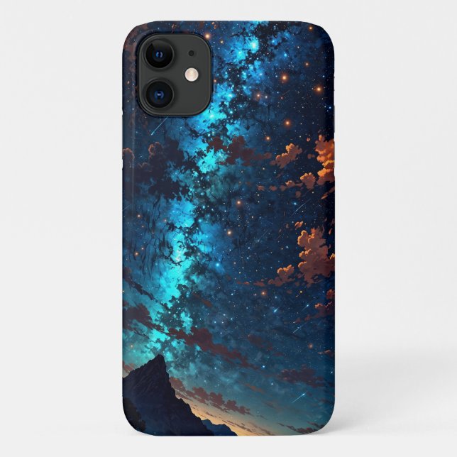 Milky Way Night Sky-Cosmic Starry Design Case-Mate iPhone Case (Back)