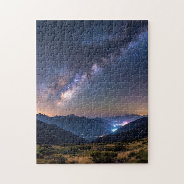 Milky Way Over Egypt Jigsaw Puzzle (Vertical)