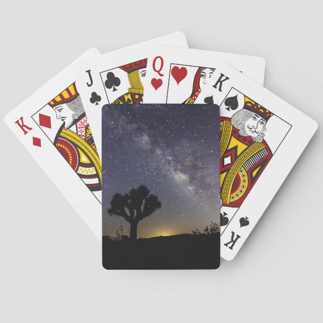 Milky Way over Joshua Tree Playing Cards (Back)