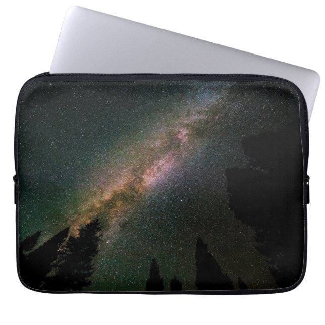 Milky Way Over Lizard Head Pass Laptop Sleeve (Front)