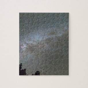Milky Way Perseid Meteor Shower Jigsaw Puzzle