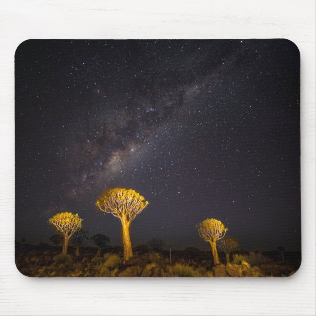 Milky Way Quiver Tree | Keetmanshoop Namibia Mouse Pad (Front)