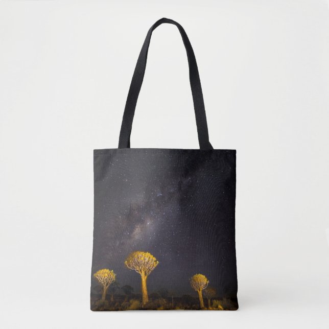 Milky Way Quiver Tree | Keetmanshoop Namibia Tote Bag (Front)