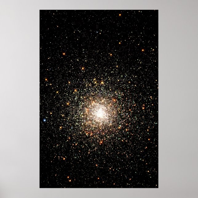 Milky Way Star Cluster Poster (Front)