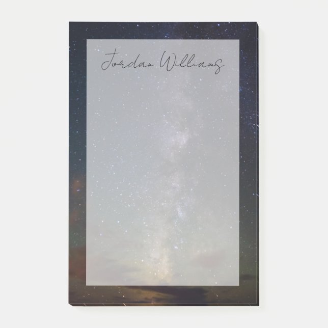 Milky Way | Stars at Night Post-it Notes (Front)