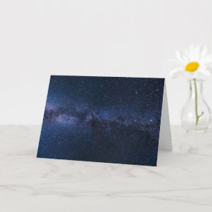 Milky Way Stars Galaxy Card