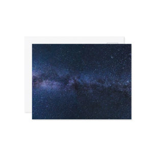 Milky Way Stars Galaxy Postcard