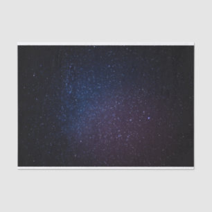 Milky Way stars night sky Tissue Paper