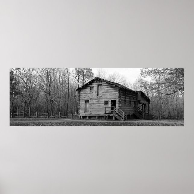 Mill at Lincoln's New Salem, Illinois Poster (Front)