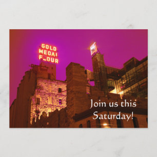 Mill City at Night invitations