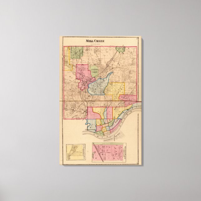 Mill Creek, Ohio Canvas Print (Front)