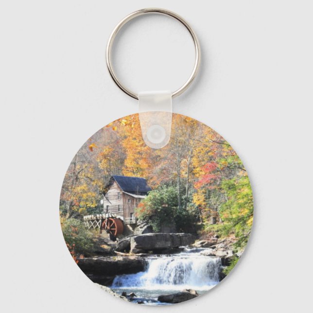 Mill in the woods keychain (Front)