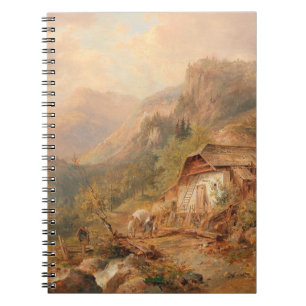 Mill near Steierling, Upper Austria Emil Barbarini Notebook