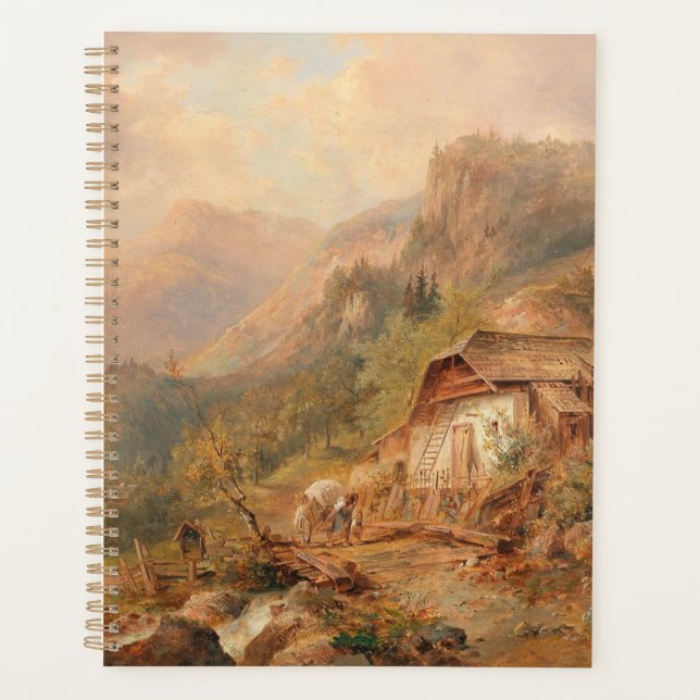 Mill near Steierling, Upper Austria Emil Barbarini Planner (Front)