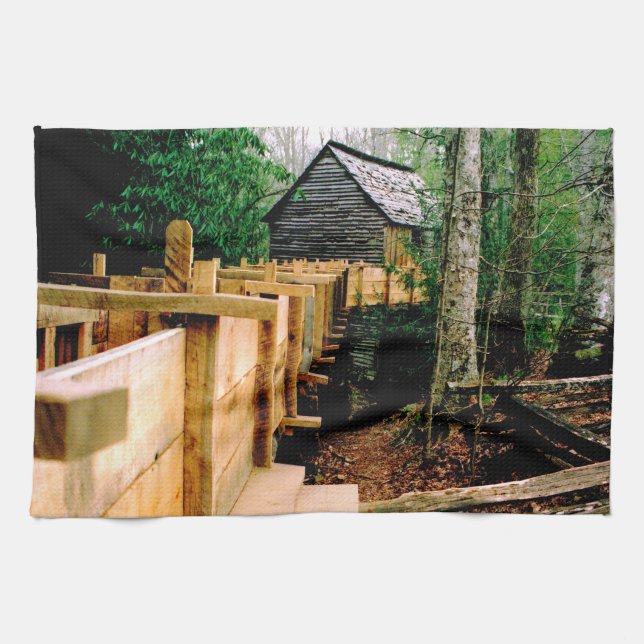 Mill Scene Kitchen Towel (Horizontal)