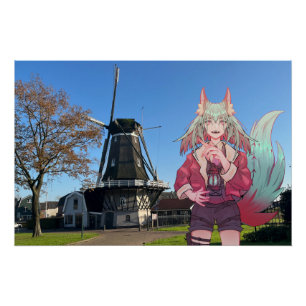 Mill VTuber, Anime Poster