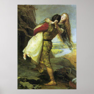Millais - The Crown Of Love, 1875 Poster
