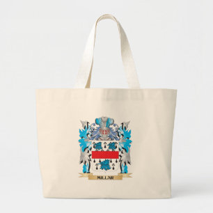 Millar Coat of Arms - Family Crest Large Tote Bag