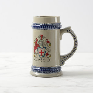 Millar Family Crest Beer Stein