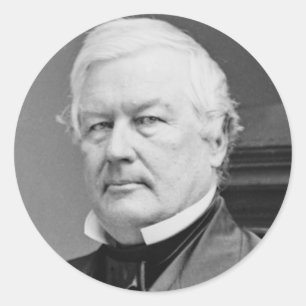 Millard Fillmore Classic Round Sticker