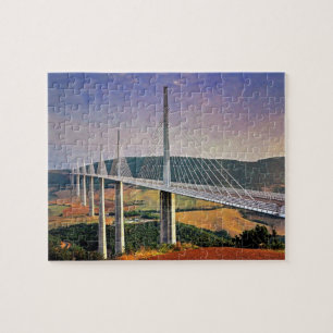 Millau Viaduct, France Jigsaw Puzzle