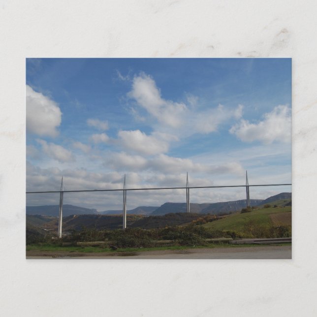 Millau Viaduct, France Postcard (Front)