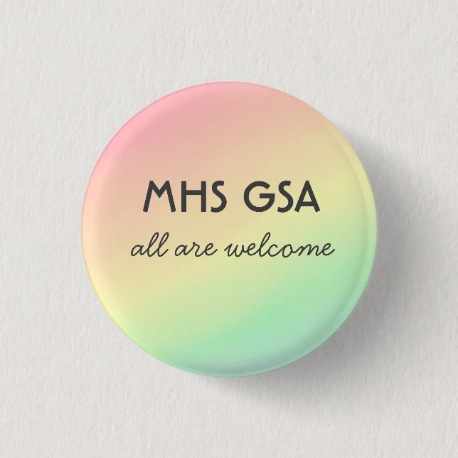 Millbrook High School GSA Button (Front)