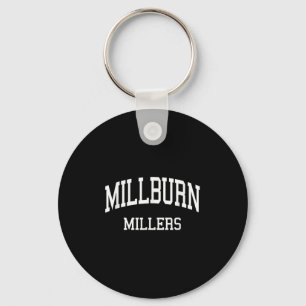 Millburn High School Hs Millburn Nj Retro Srts  Keychain