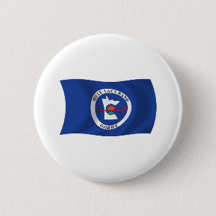 Mille Lacs Band Reservation Flag Button