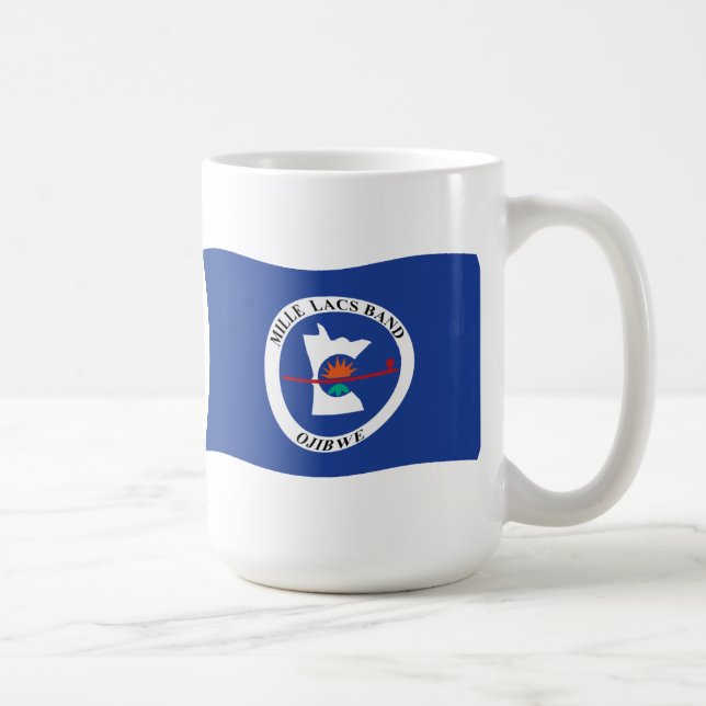 Mille Lacs Band Reservation Flag Mug (Right)