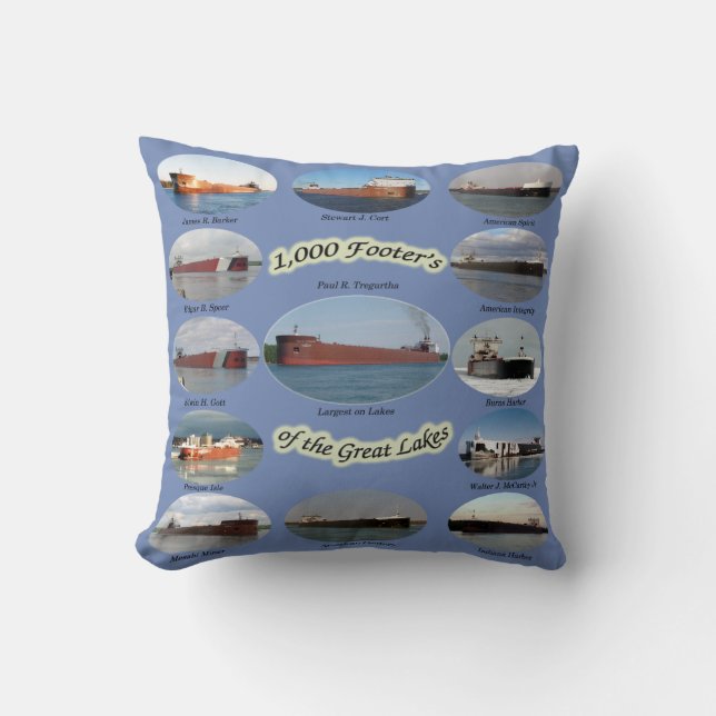 Mille pieds de page du coussin des Grands Lacs (Recto)