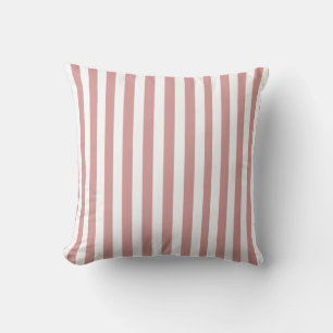 MILLENIAL PINK Thin Striped Pillow