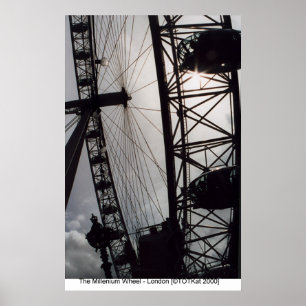 Millenium Wheel - London Poster