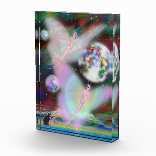 Milleniumorphisis Colour Illustration Acrylic Bloc Photo Block