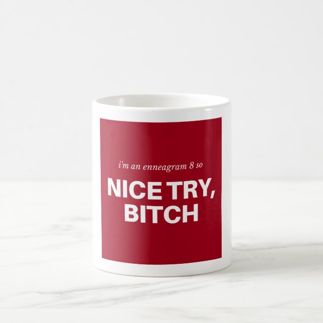 Millenneagram 8 v.1 Mug (Center)