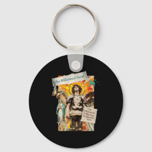 Millennial Saint The Eucharist Way To Heaven  Keychain