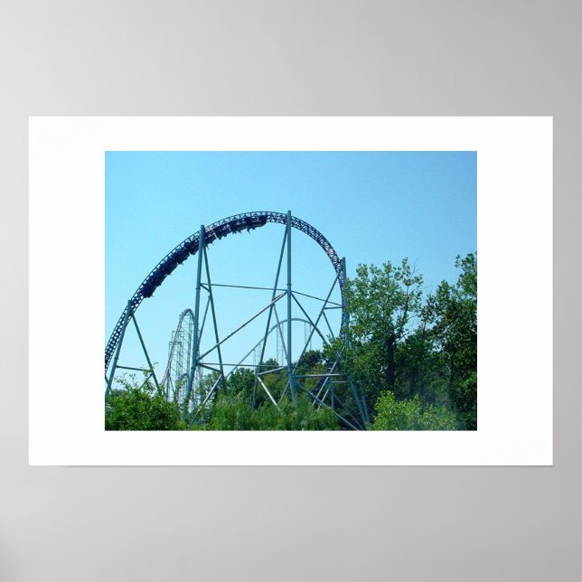 Millennium Force Curve Poster (Front)