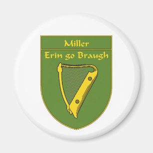 Miller 1798 Flag Shield Magnet