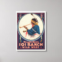 Miller Bros. 101 Ranch, Wild West Circus Poster