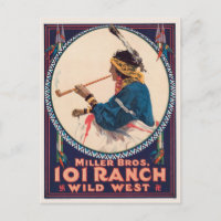 Miller Bros. 101 Ranch, Wild West Circus Poster