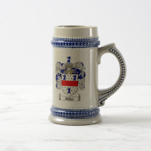 Miller Coat of Arms Stein (English)