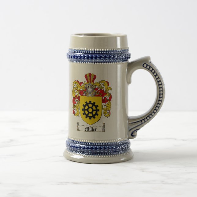 Miller Coat of Arms Stein (German) (Right)