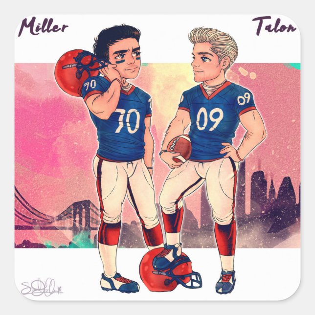 Miller et Talon Sticker (Devant)