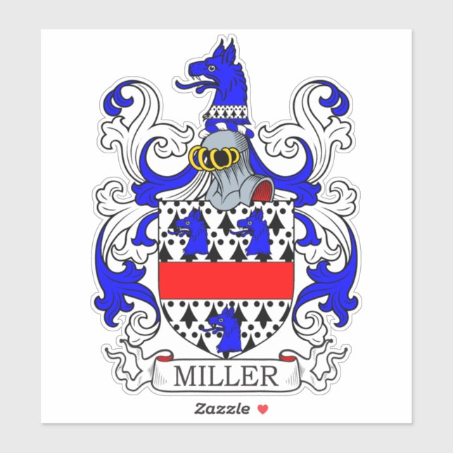 Miller Family Crest (Sheet)