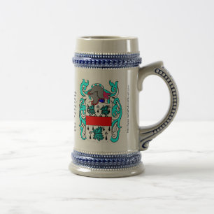 Miller family crest stein