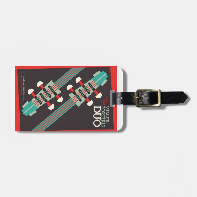 Miller-Porfiris Duo luggage Luggage Tag (Front Horizontal)