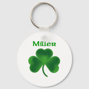 Miller Shamrock Keychain