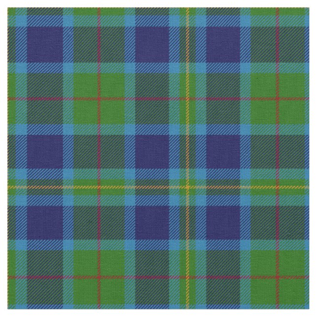Miller Tartan Print Fabric (Close Up)