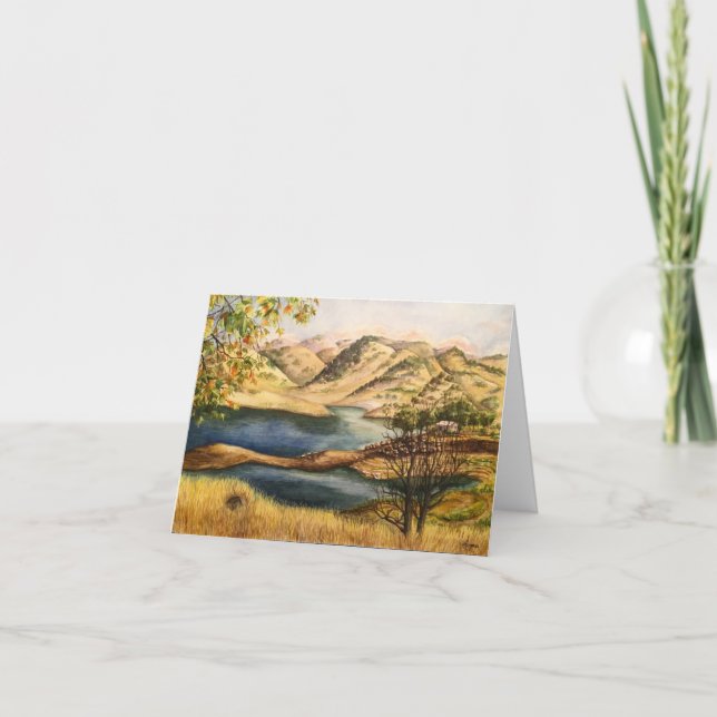 “Millerton Lake” Card (Front)