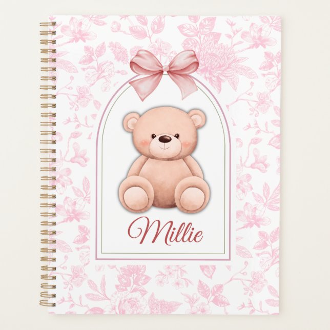 Millie | Conception personnalisée d'ours en peluch (Devant)